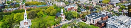 Downtown New Haven aerial view | New Haven County Notary Services