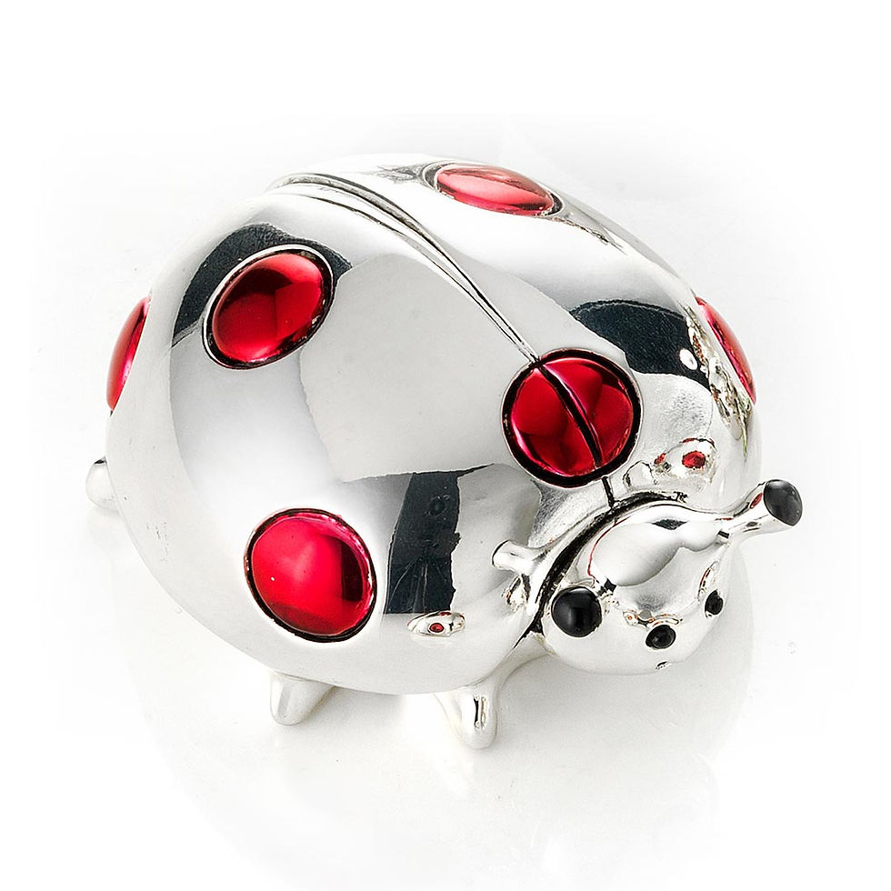 Coccinella Placcata Argento AR 408 CC