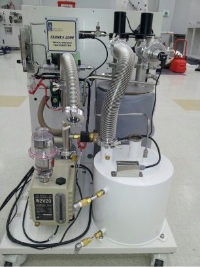 Glove Box 1.0에 설치되어 있던 기존 시로코팬 (100mm H2O) 정면