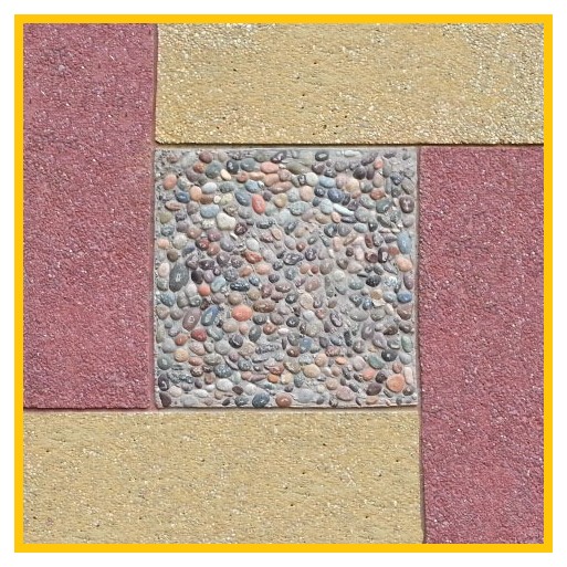 Ladrillo Poroto 50x50x4cm