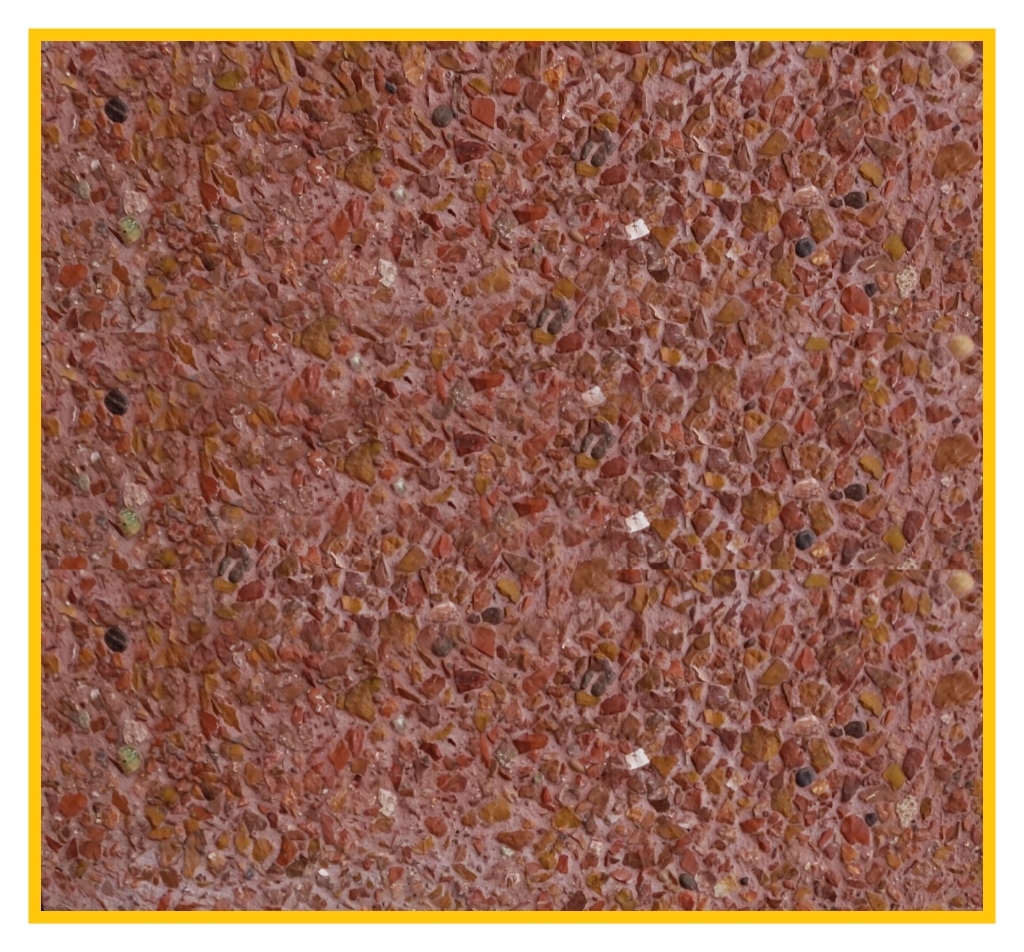 Jaspe rojo 50x50x4cm