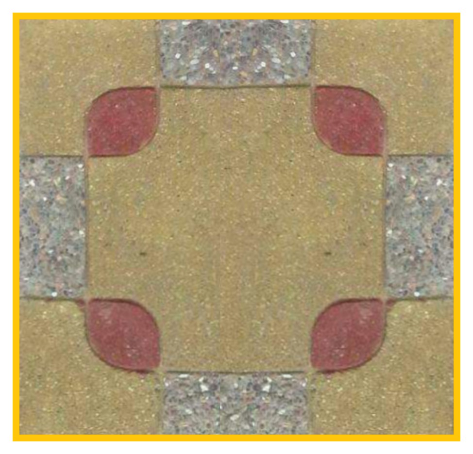 Chino Fulget 50x50x4cm