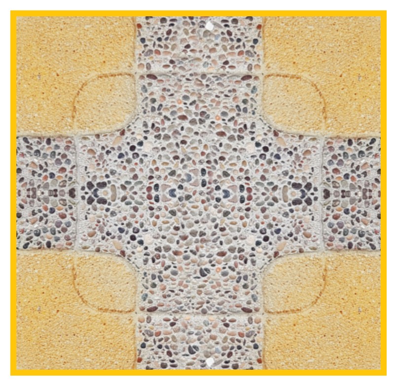 Cruz Porotito 50x50x4cm