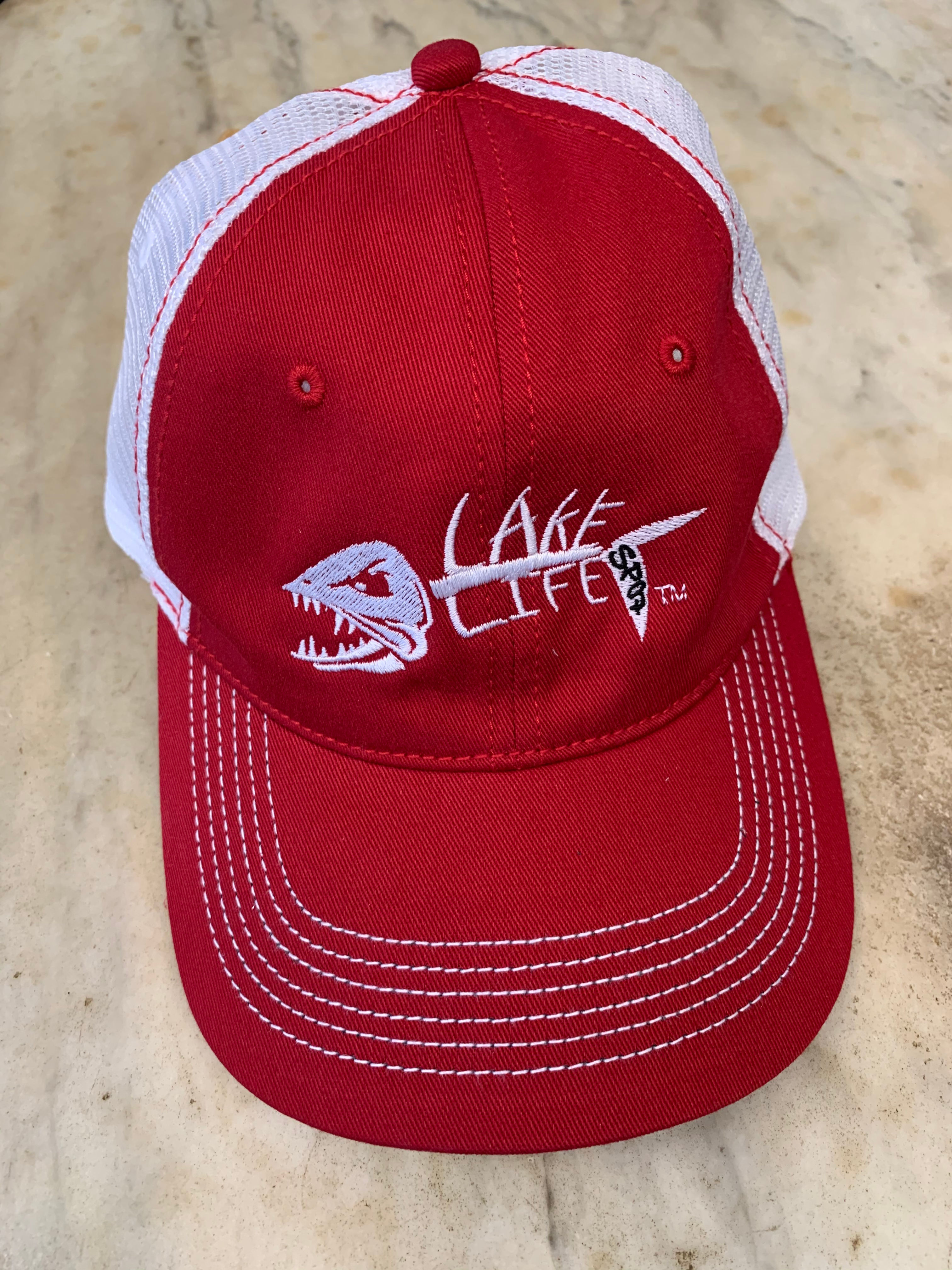 Lake Life Embroidered Mesh Back Hat DT607