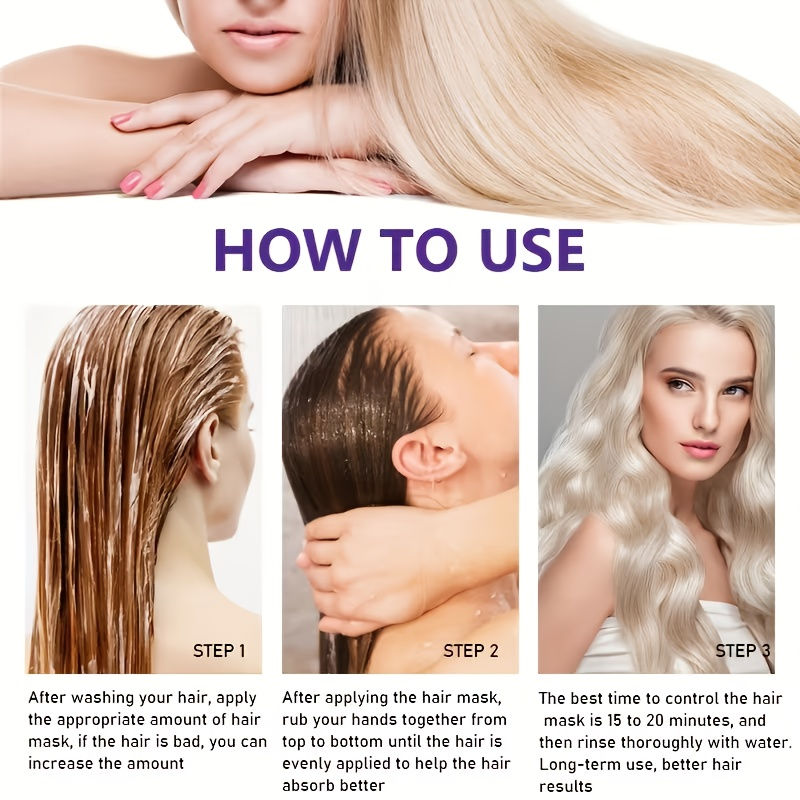 Thumbnail: GSWP Botox Keratin Hair Mask, moisturizes and strengthens damaged hair, reduces 