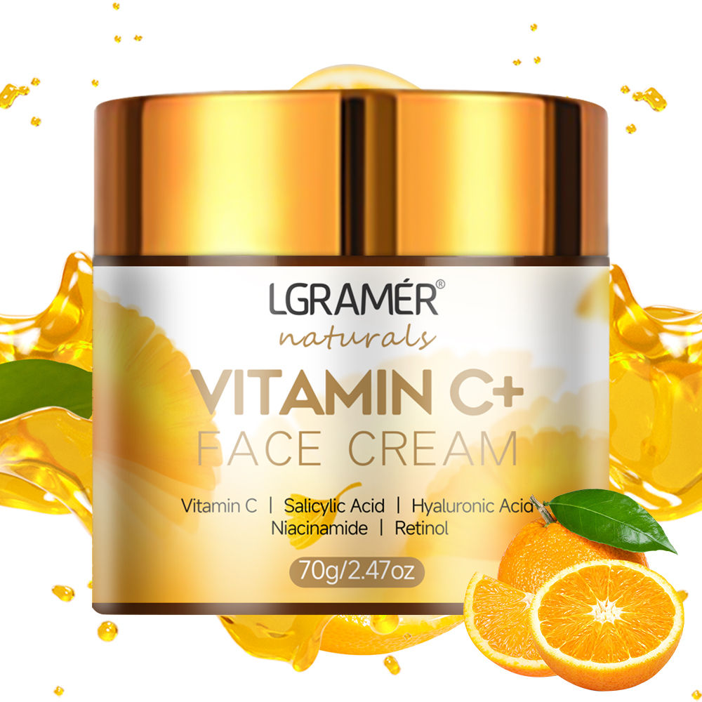 Vitamin C Face Cream Retinol Smooth Wrinkle Moisturizing Firming Hyaluronic Ligh