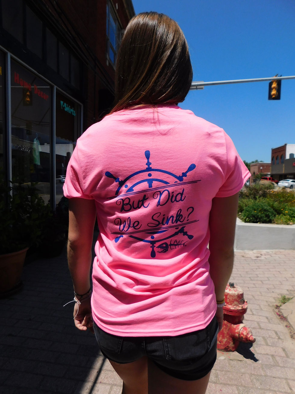 Thumbnail: Did We Sink Lake Life T-Shirt