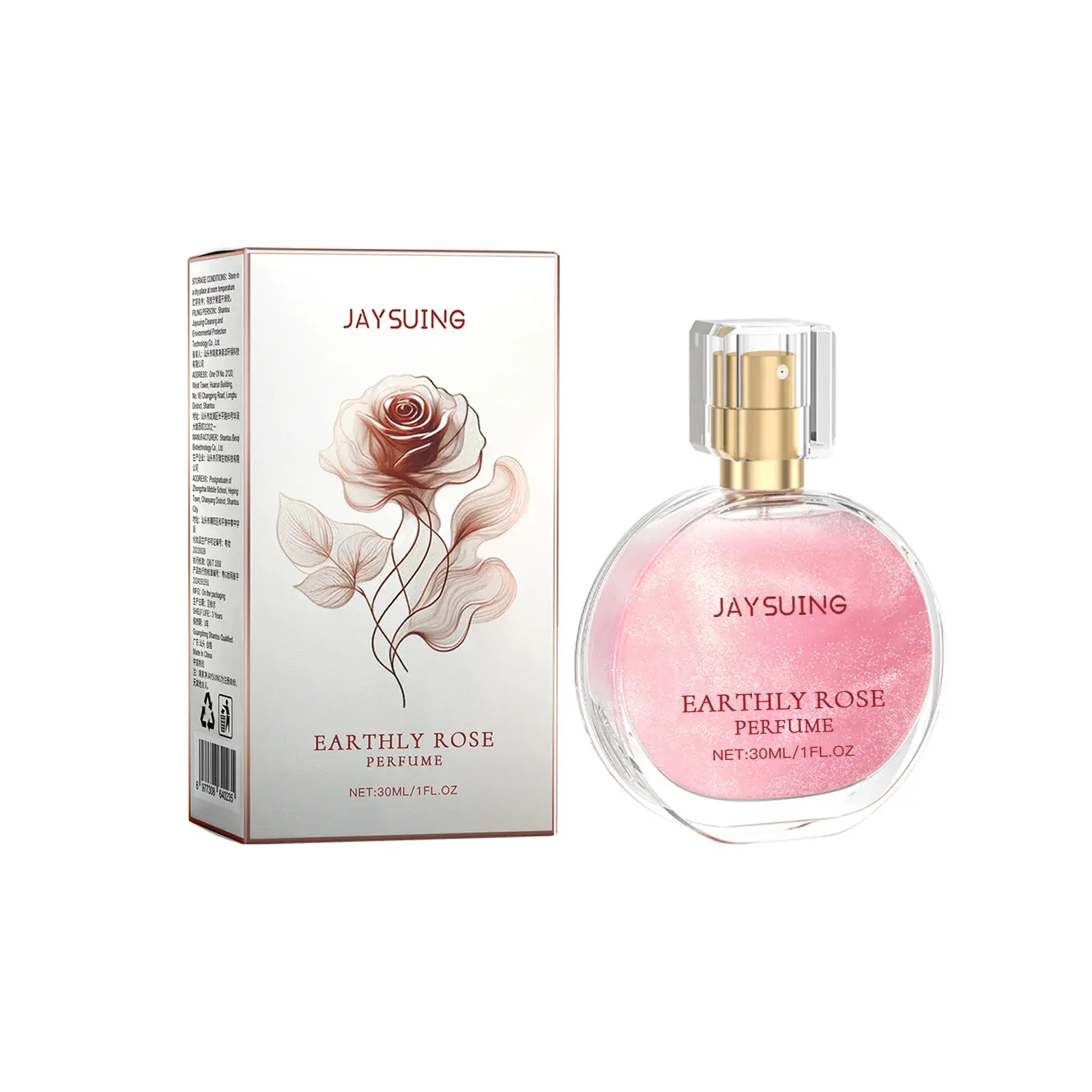 Perfume Womens Long Lasting Enchanter Rose Floral Fragrance Body Sprays Moisturi