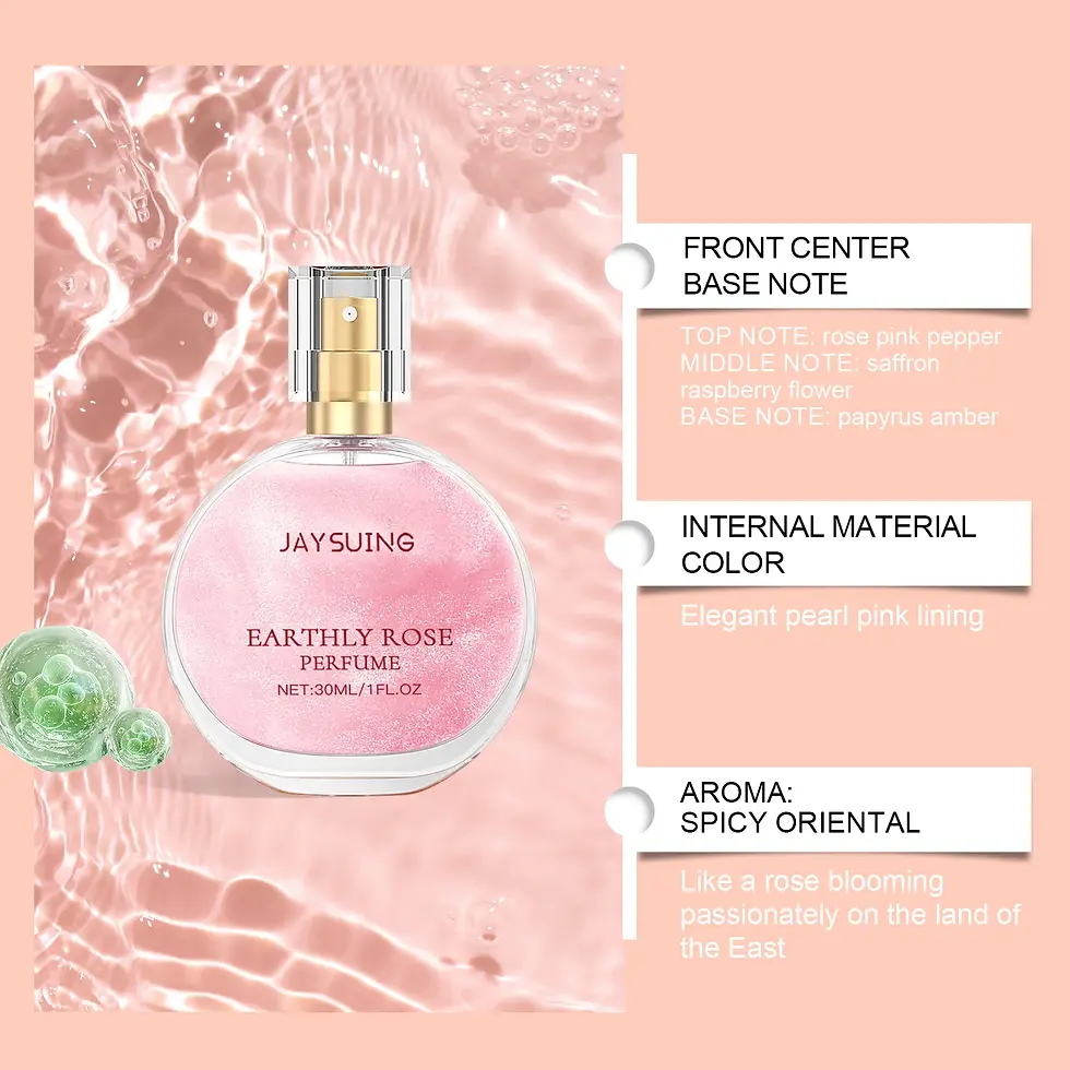 Thumbnail: Perfume Womens Long Lasting Enchanter Rose Floral Fragrance Body Sprays Moisturi