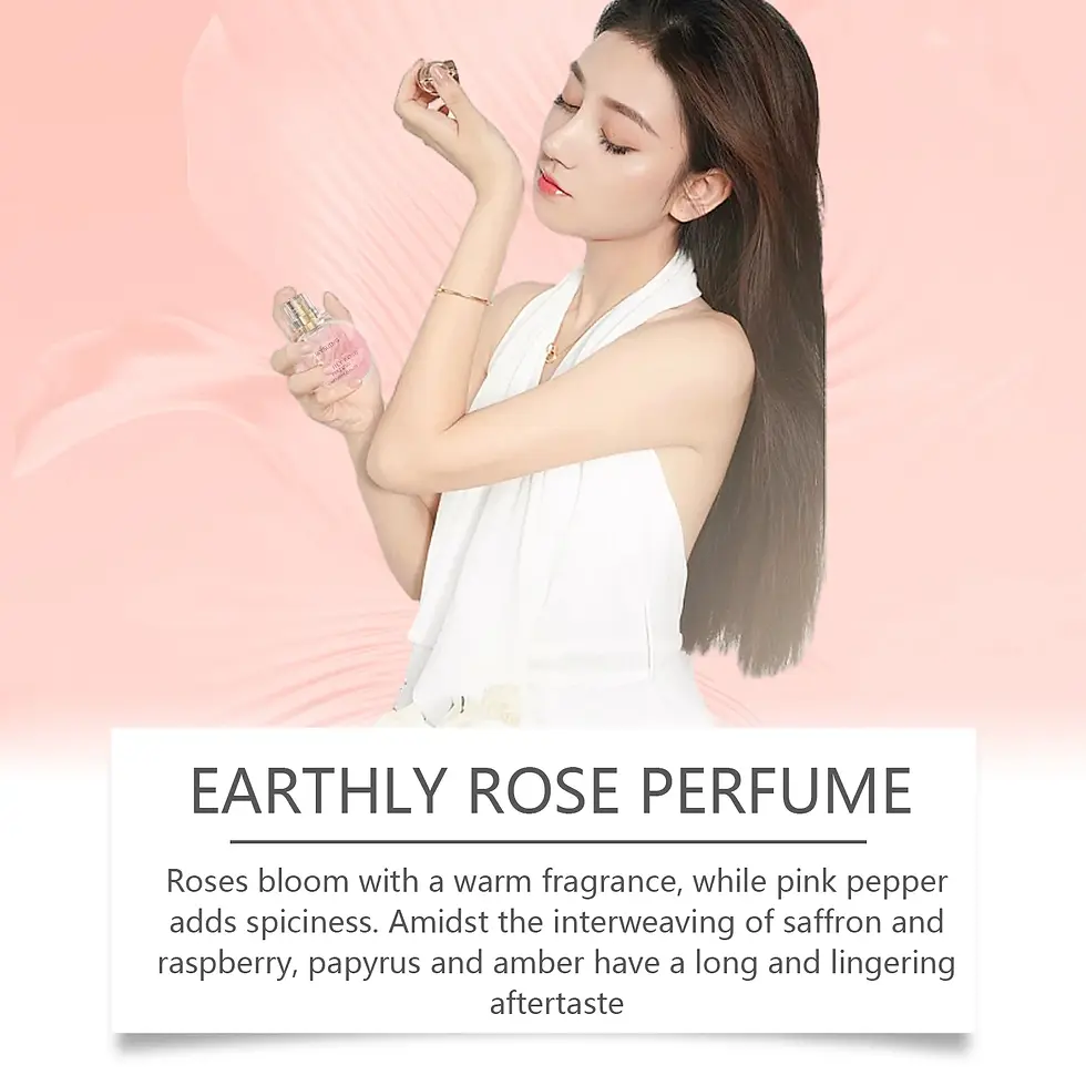 Thumbnail: Perfume Womens Long Lasting Enchanter Rose Floral Fragrance Body Sprays Moisturi