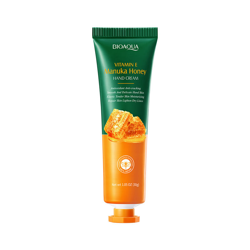 Thumbnail: Honey and Vitamin E Hand Cream Moisturizing Lotion, enriched with glycerin, deep