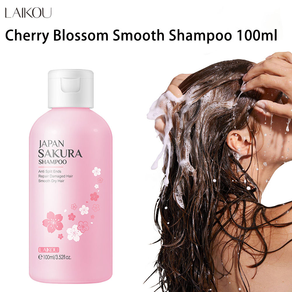 LAIKOU Sakura Shampoo Hair Conditioner Moisturizing Nourishing Repair Damaged A