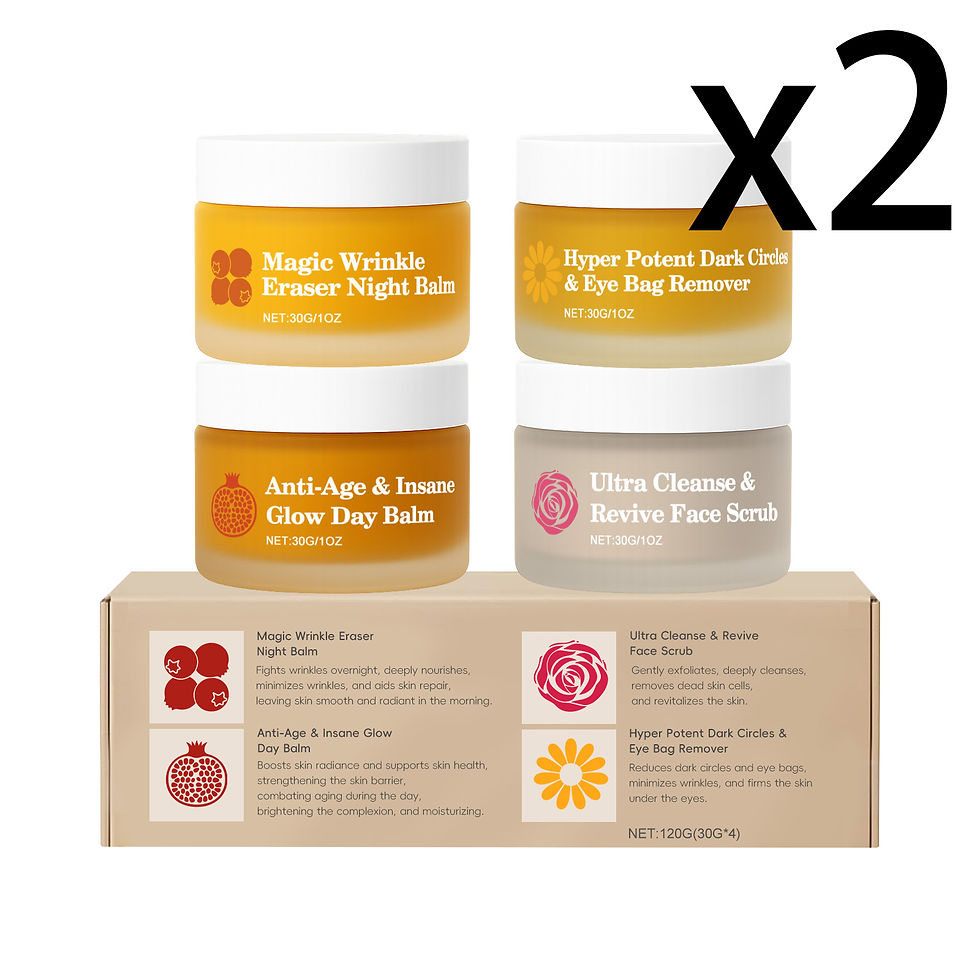 Thumbnail: Multi-effect Day & Night Skin Care Suit Cleaning Moisturizing Reduce Dark Circle
