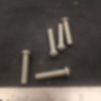 Steel button head rivets for armouring