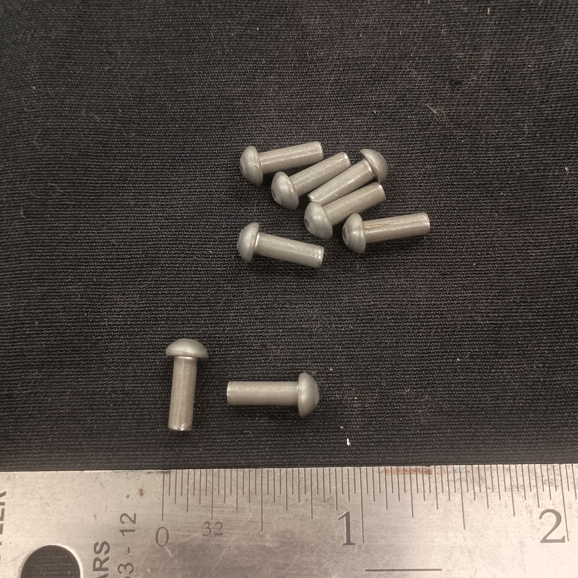 Steel Button Head Rivets For Armor Making