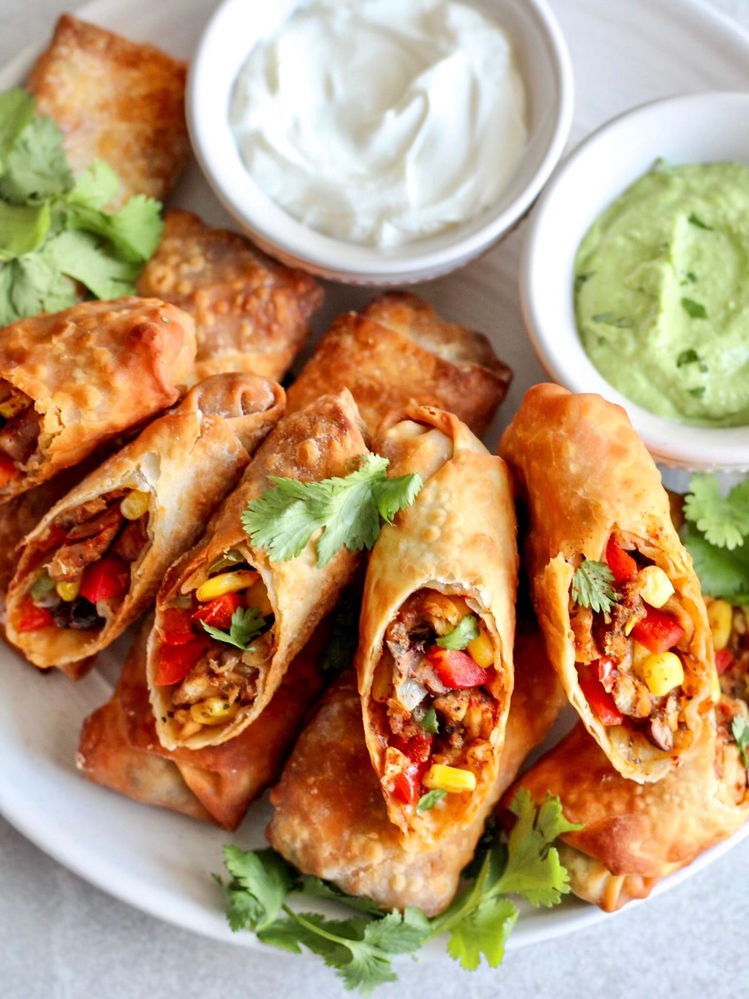 Tex Mex Egg Rolls