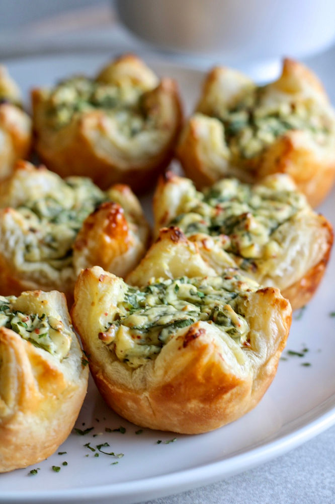 Spinach & Cheese Puffs