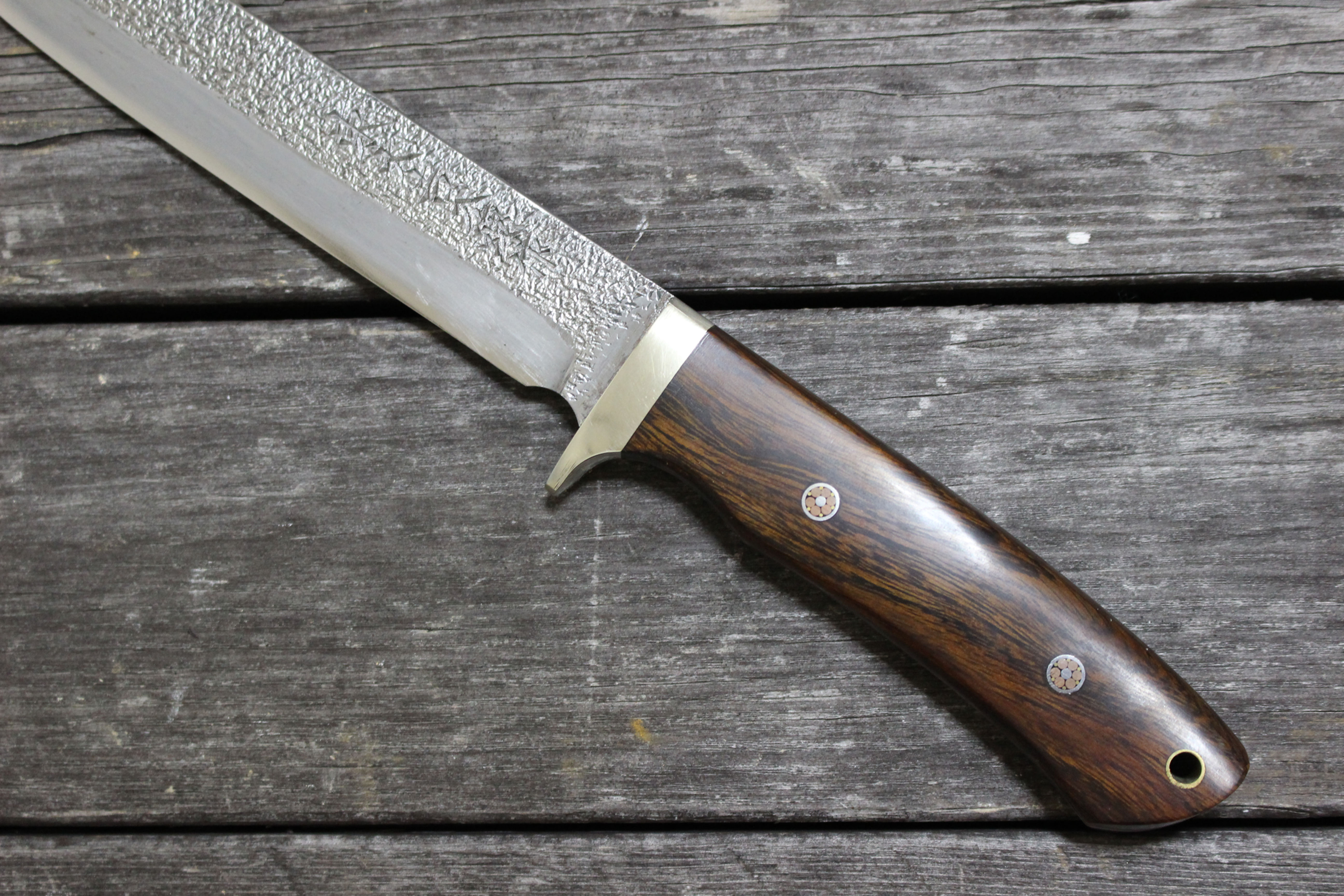 Handforged hunting knife