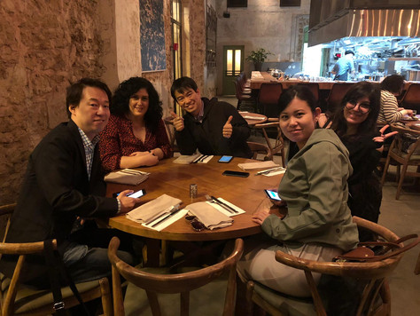 With DeNA Japan's CEO, Ken-san and Risa-san from the Japanese Samurai branch