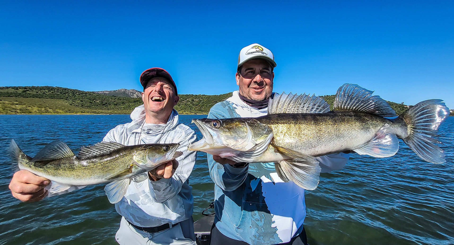 Séjour pêche en Estrémadure Espagne Guide de pêche Cédrick Plasseau, séjour tout compris, pêche brochet, black bass, sandre, barbeau, chanel catfish, haut de gamme, voyage pêche