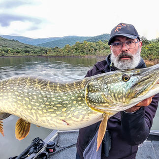 pêche Extremadura séjour pêche du brochet avec les meilleurs guides d'espagne cédrick plasseau séjour pêche tout compris  haut de gamme, meilleur guide, meilleur table, séjour pêche du brochet, brochet record espagne