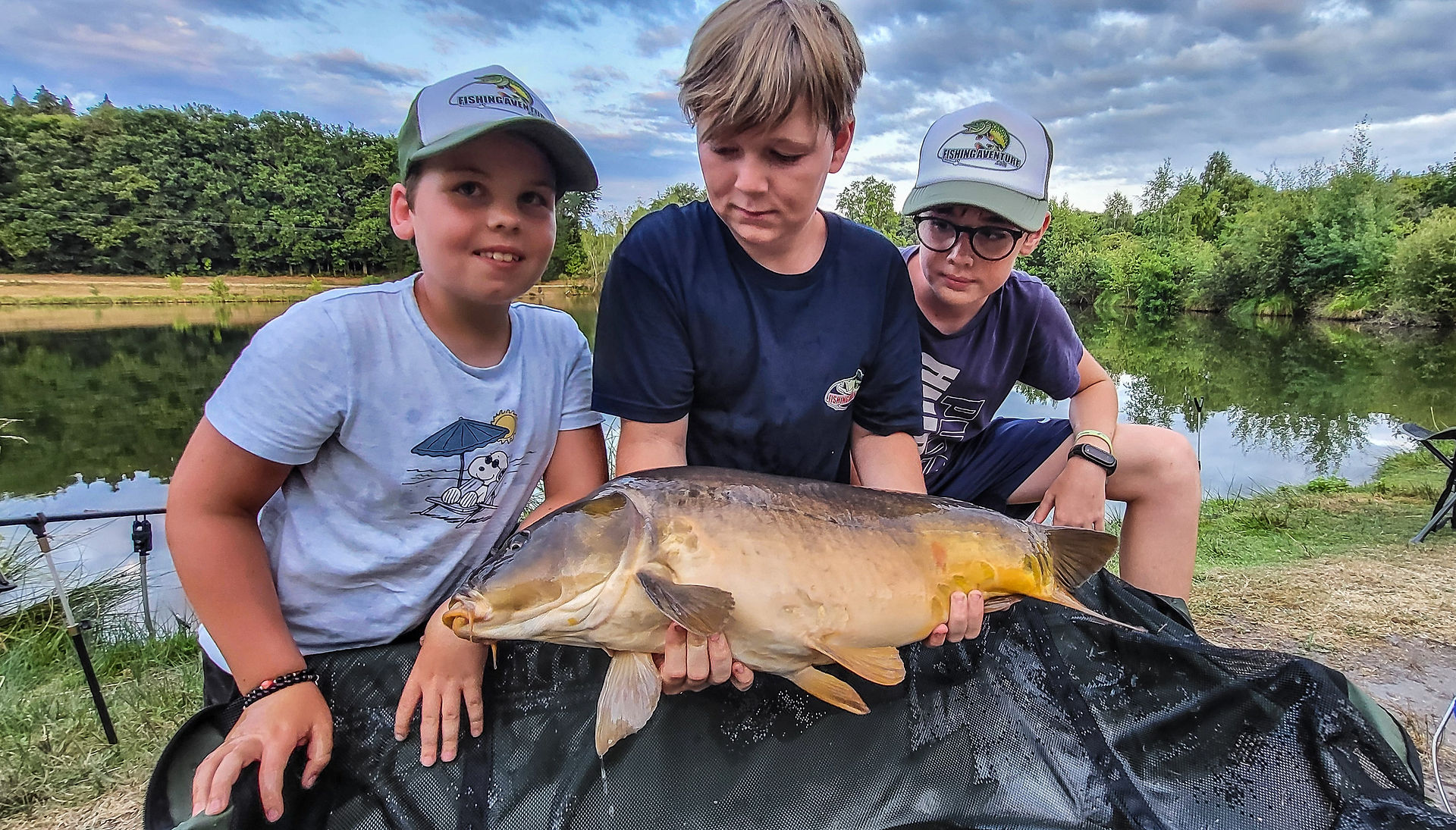 pĂȘche enfants junior stage et initiation haute vienne limousin cedrick plasseau guide de pĂȘche fishingaventure.com