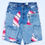 Thumbnail: Pink Crochet x Patchwork Denim Shorts