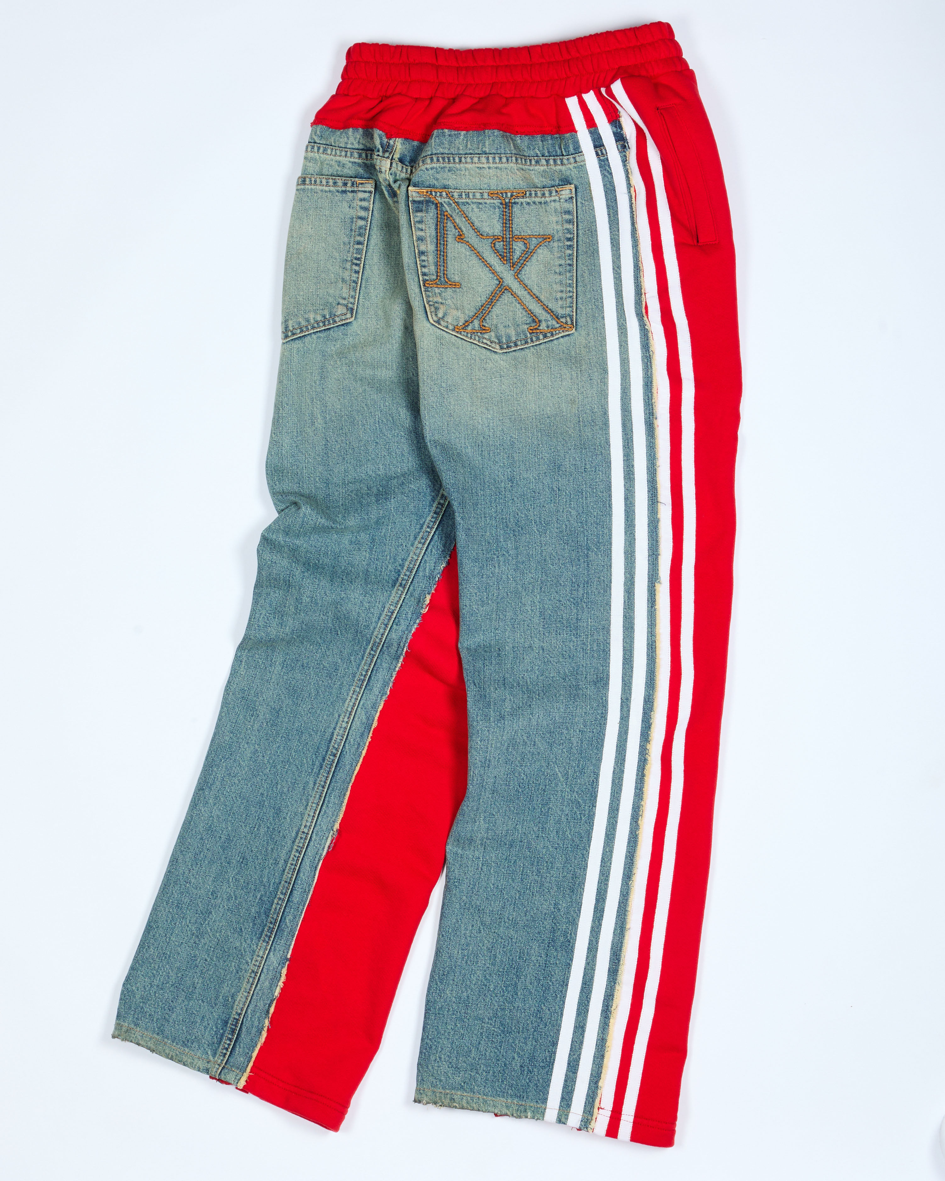 Red Hybrid Sweatpants
