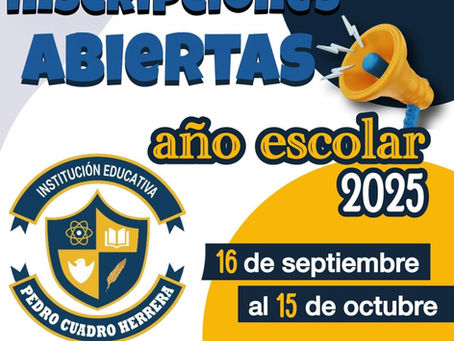 PRE-INSCRIPCIONES AÑO 2025