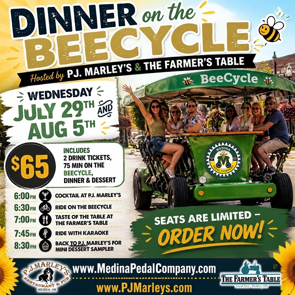 Beecycle Ride & Progressive Dinner event