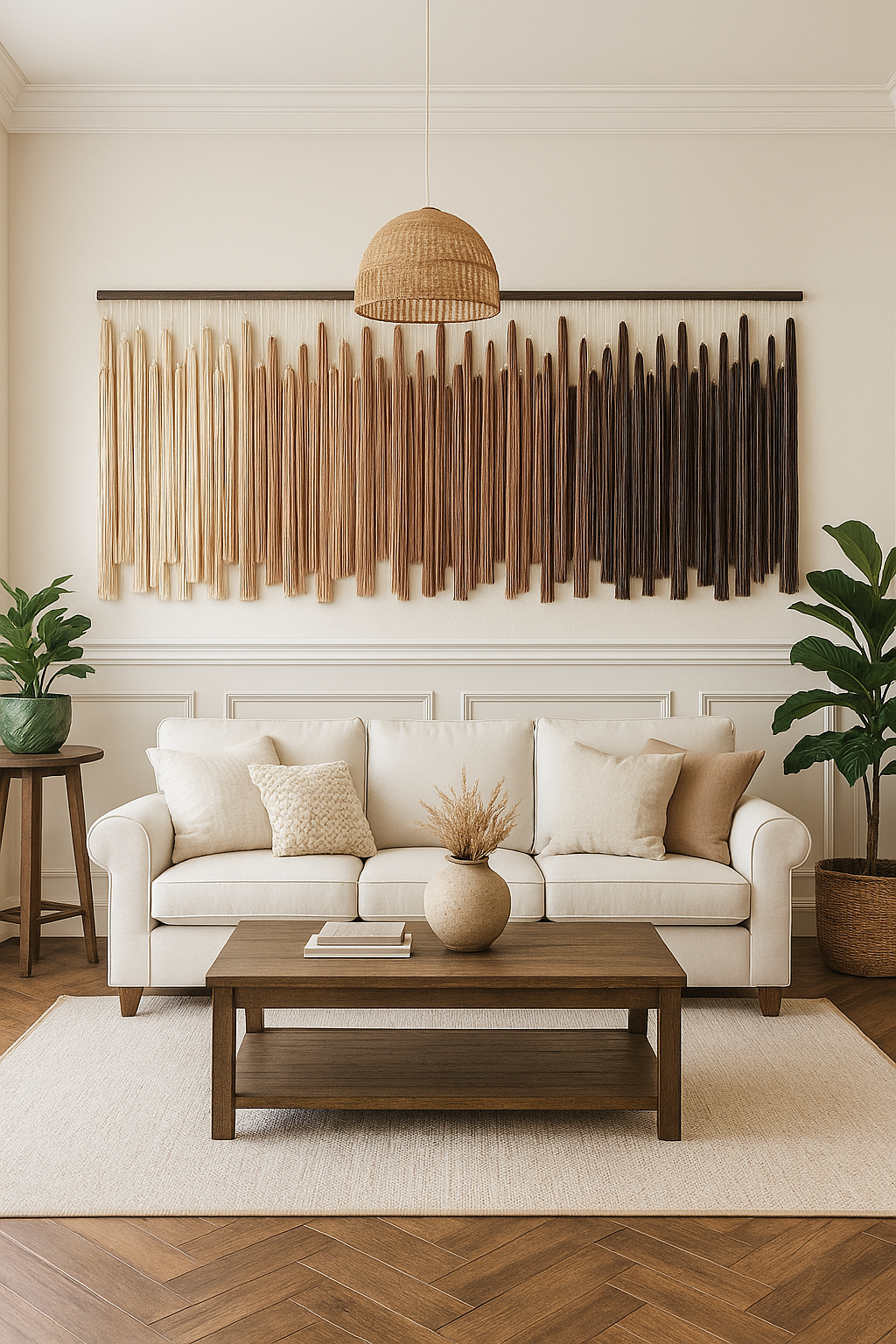 Modern Ombre Wall Hanging