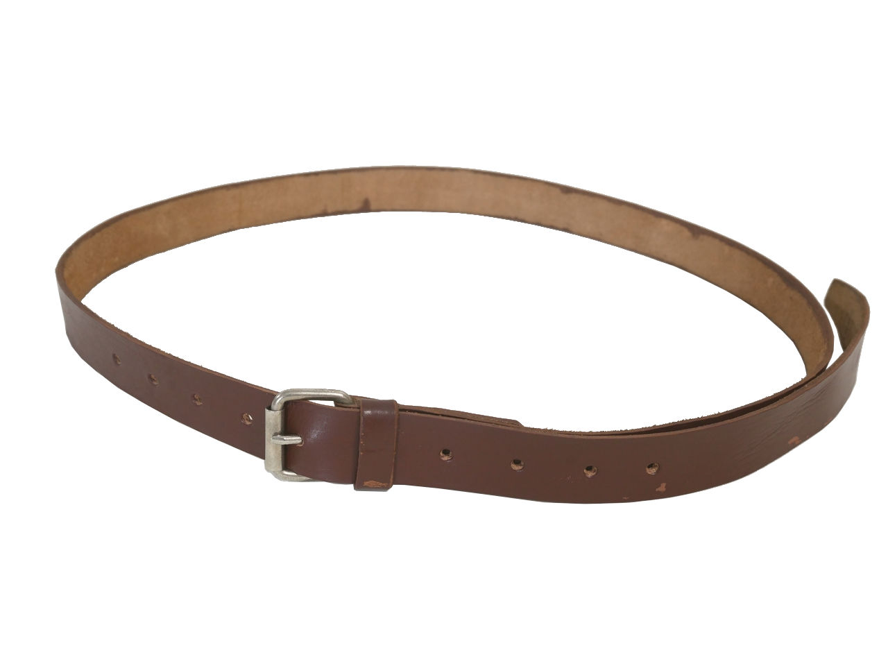 ルーマニア人民軍 70's レザーベルト