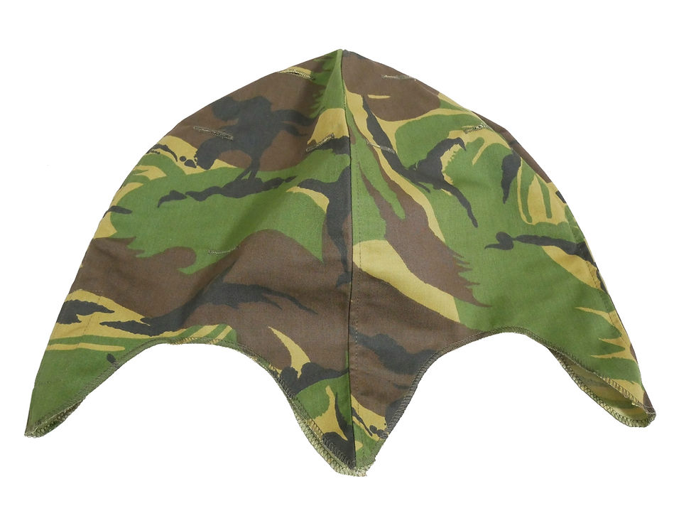 サムネイル： オランダ軍 M1/M53用 ヘルメットカバー ウッドランドDPMカモ 【新品デッドストック】