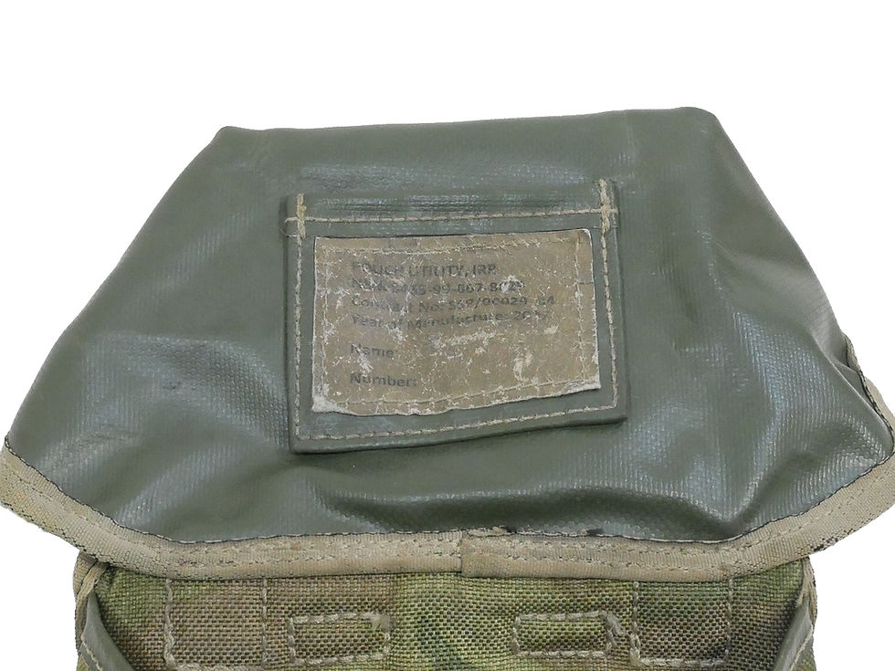サムネイル： イギリス軍 ユーティリティポーチ PLCE MTPカモ 中古可