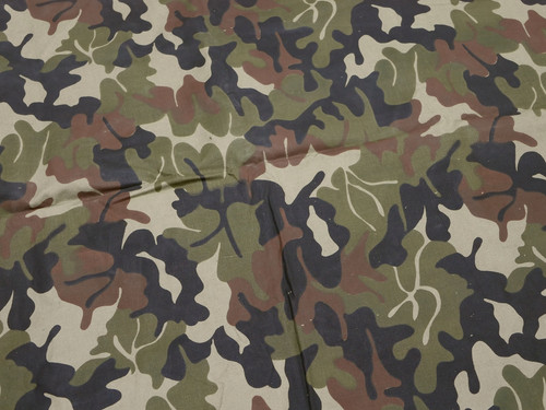 ルーマニア軍 テントシート ポンチョ M90リーフカモ 【新品デッド