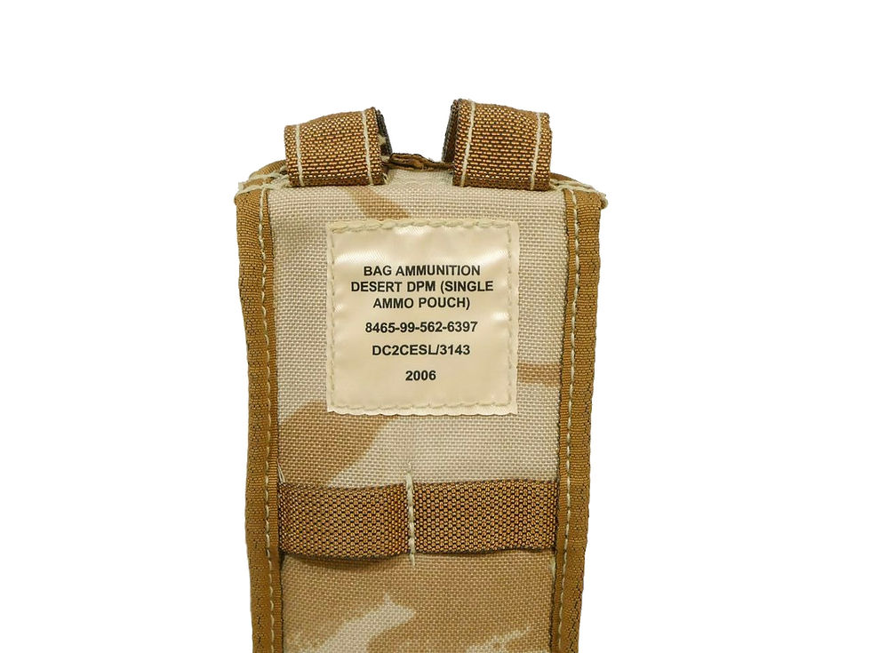 サムネイル： イギリス軍 アムニションバッグ シングル アモポーチ デザートDPM ※DC2CESL/3143