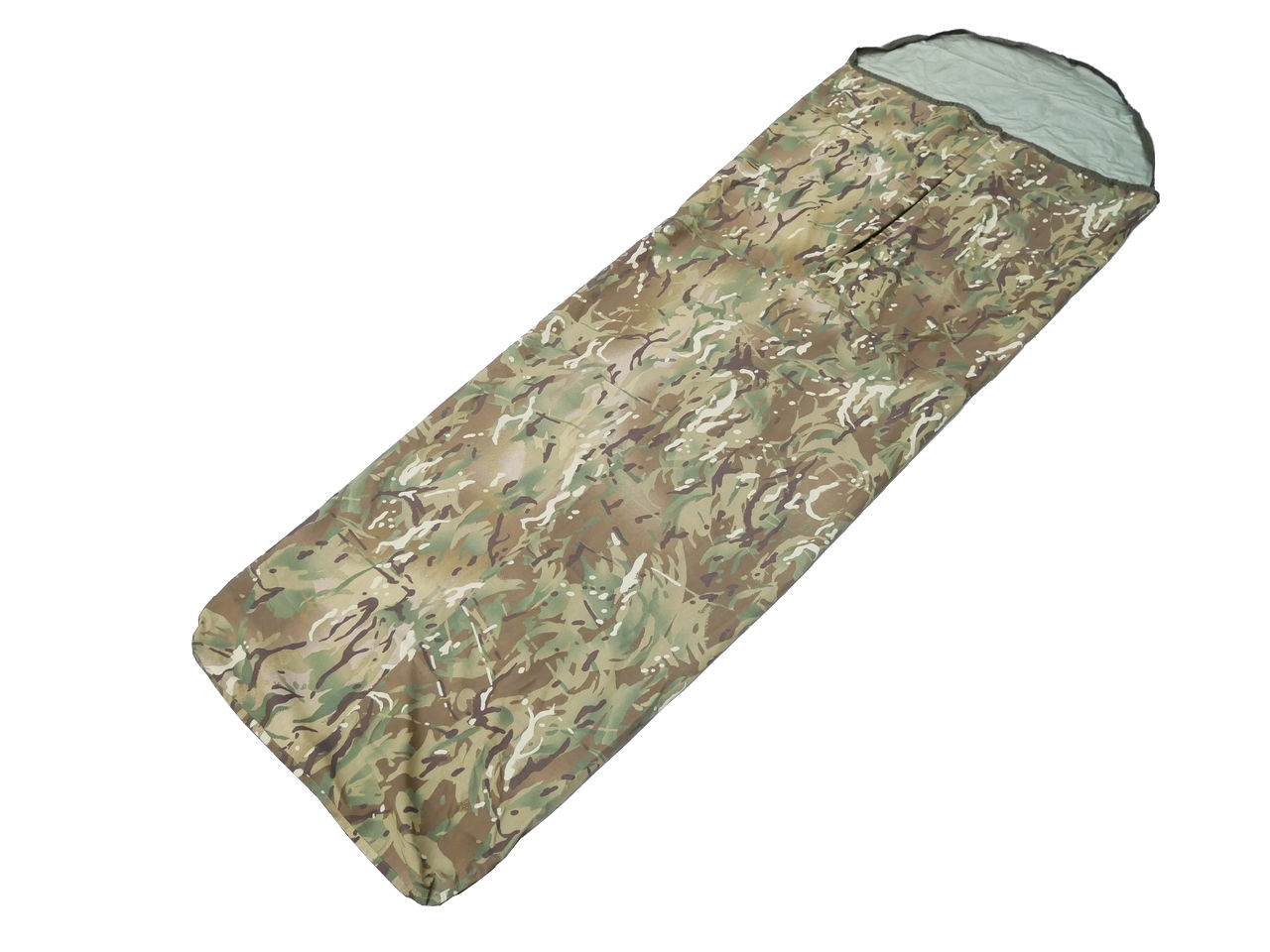 イギリス軍 MVP スリーピングバッグカバー ビビィバッグ MTPカモ 中古良 画像現品