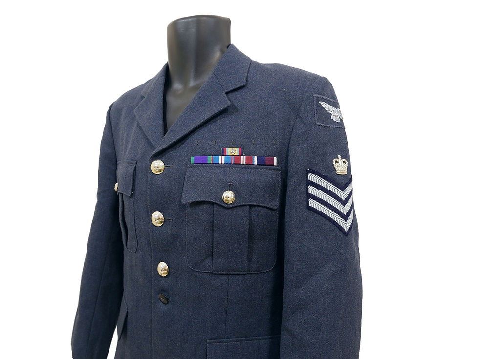 イギリス軍 RAF No1 ドレスジャケット フライトサージェント