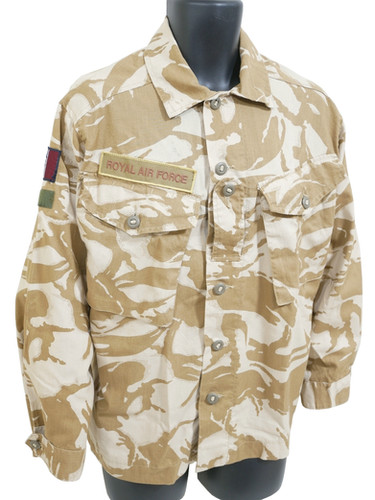 【新品】 イギリス軍 コンバットシャツ デザートDPM迷彩 イギリス軍 コンバットシャツ トロピカル デザートDPMカモ