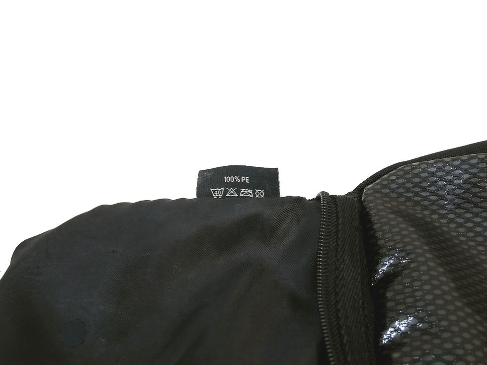 サムネイル： オランダ軍 吊り下げ式 トラベルポーチ ブラック ミラー付き