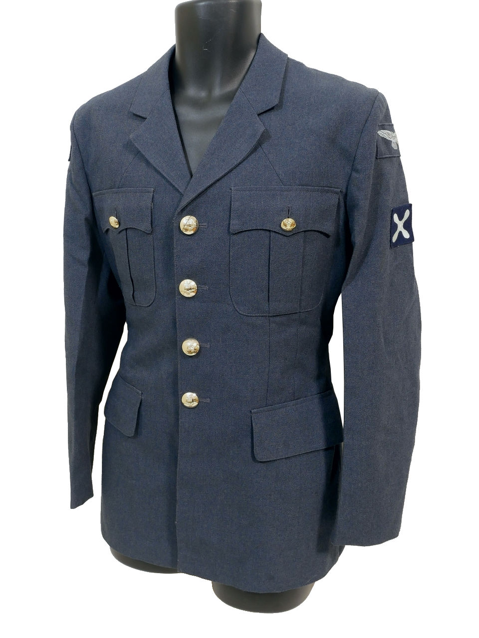 イギリス軍 RAF No1 ドレスジャケット ジュニアテクニシャン ※表記170-100-84 画像現品