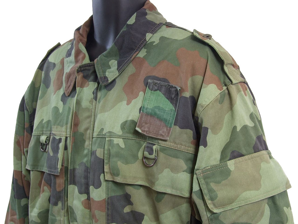 サムネイル： ユーゴスラビア軍 フィールドコート ライナー付 A 3L※表記184-108