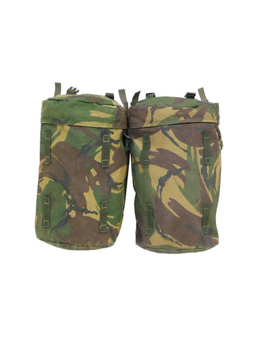 イギリス軍 MTP PLCEアモバッグ【新品】 イギリス軍 PLCE バックパック ロング サイドポーチ付 DPMカモ 中古良