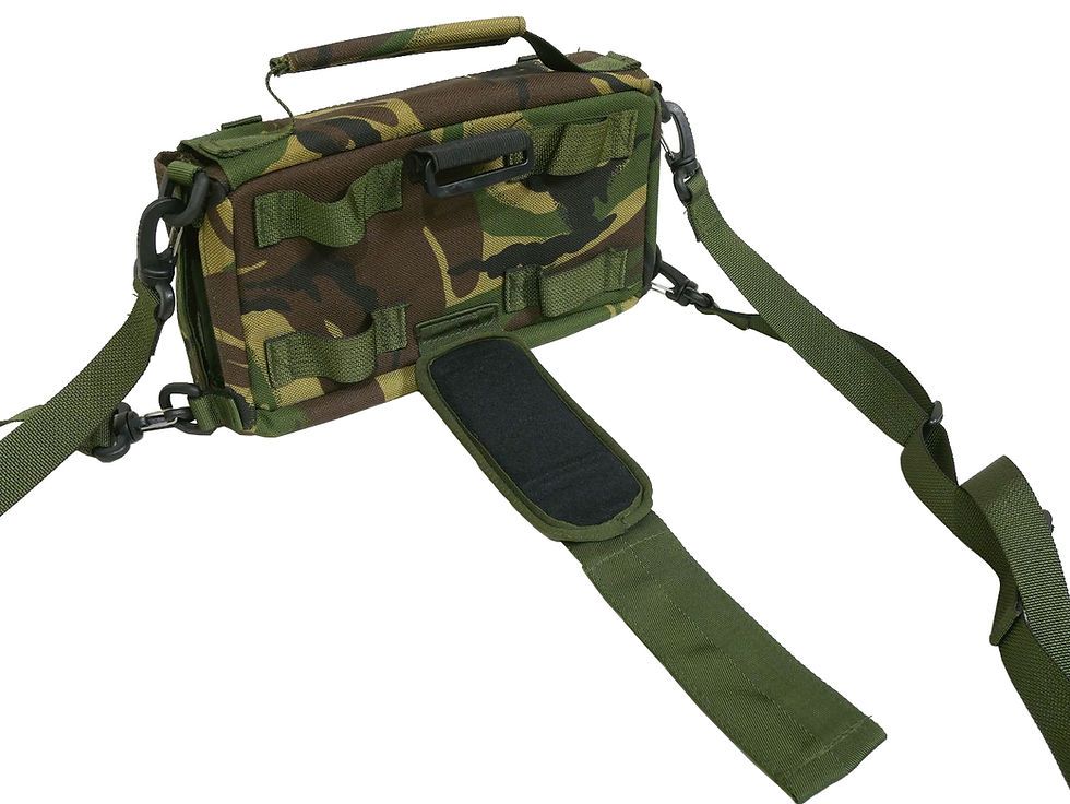 サムネイル： イギリス軍 LMDT ラジオキャリアポーチ DPMカモ 【新品デッドストック】