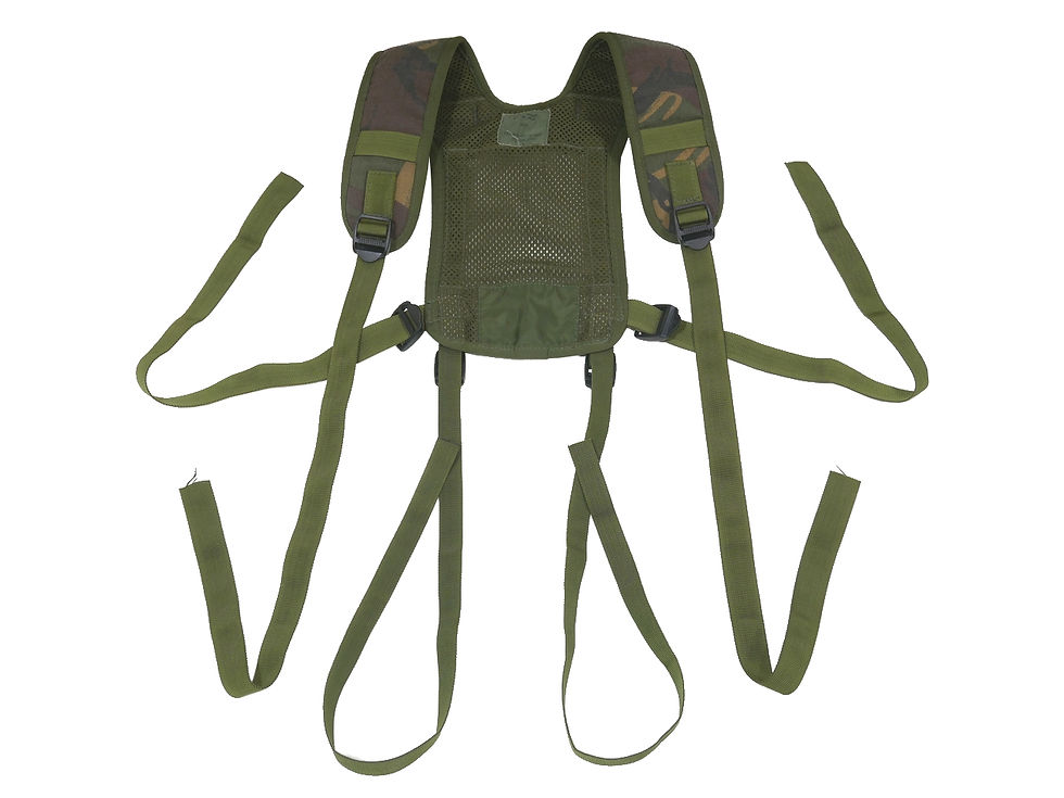 イギリス軍 PLCE メインヨーク サスペンダー DPMカモ