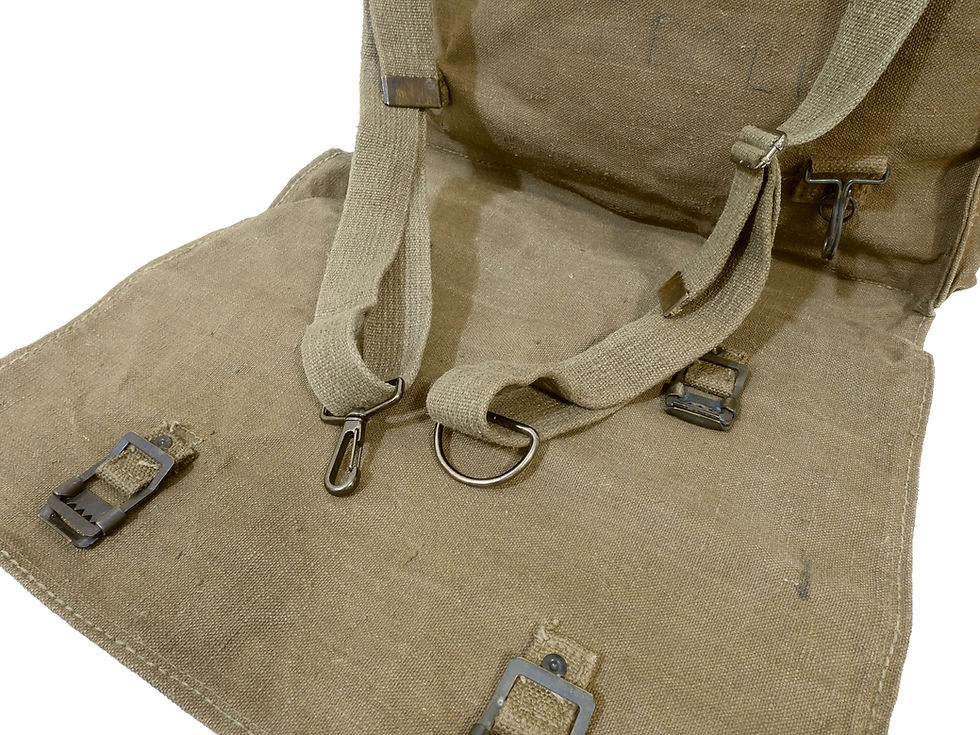 サムネイル： イタリア軍 コットン バックパック