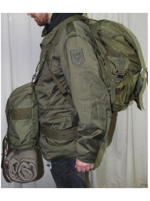 サムネイル： オーストリア軍 バックパックシステム 4PCセット OD