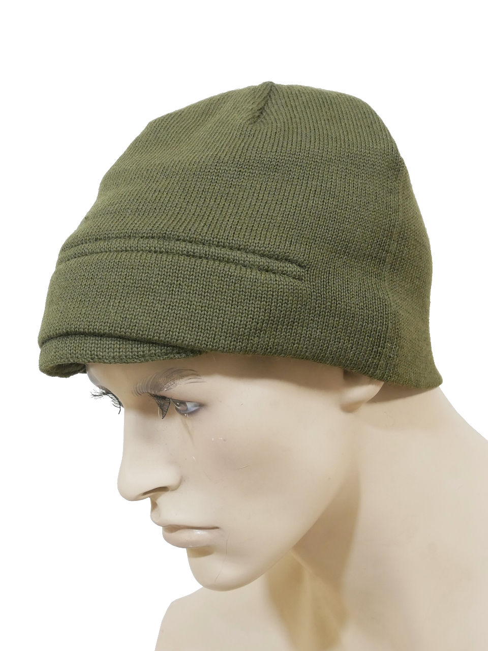 イタリア軍 ウール ニットキャップ ジープキャップ OD