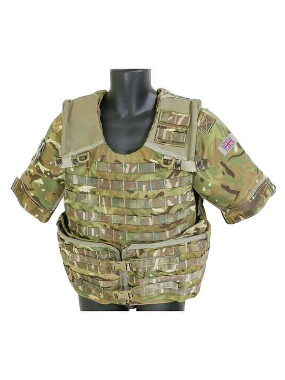 イギリス軍 オスプレイMk4 ボディアーマーカバー MTPカモ 7点セット