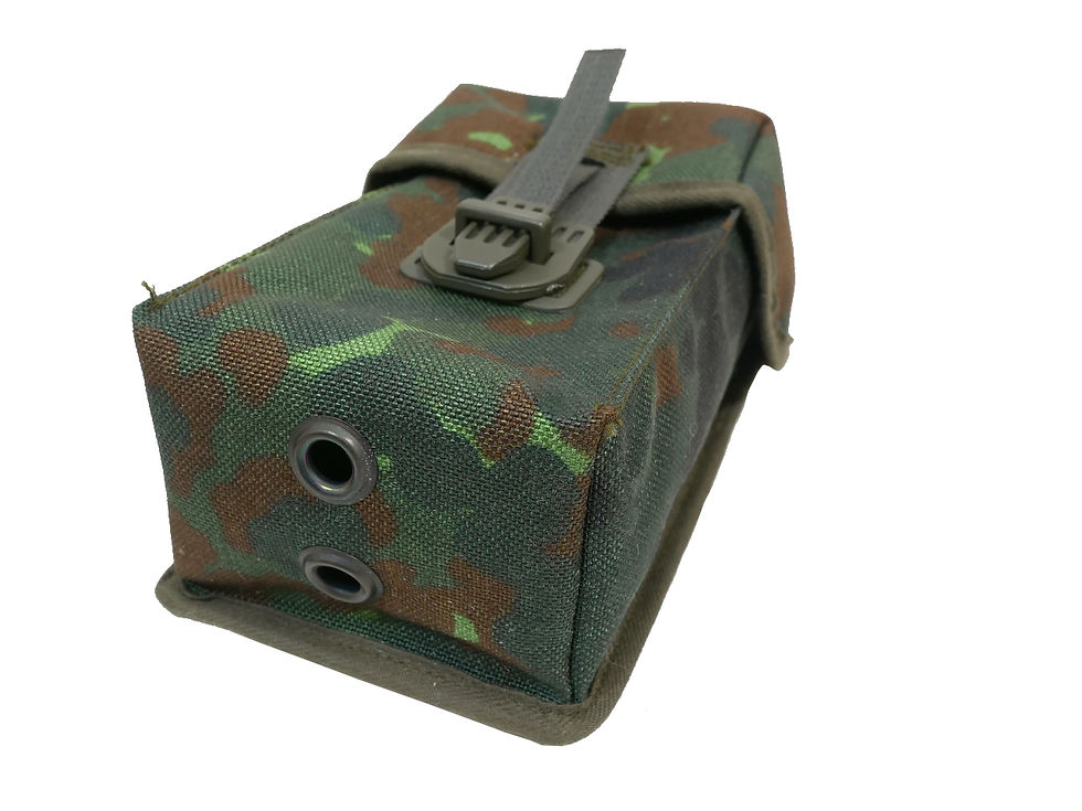 サムネイル： ドイツ軍 G3用 ダブルマガジンポーチ フレクターカモ